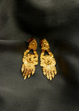 GOLD PLATED FLOWERET EARRINGS