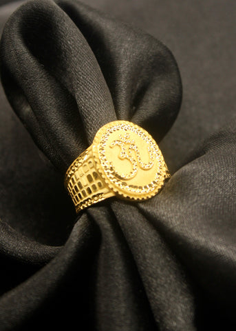 DIVINE GOLD PLATED RING