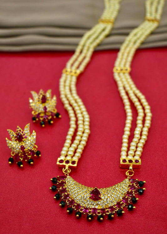 GLOSSY DESIGNER NECKLACE