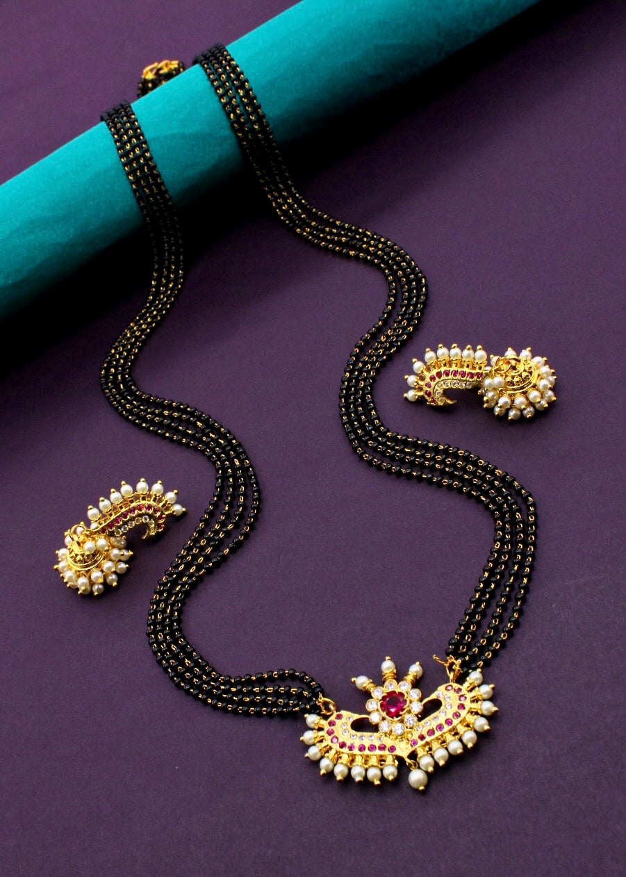 DAZZLING PEARL MANGALSUTRA