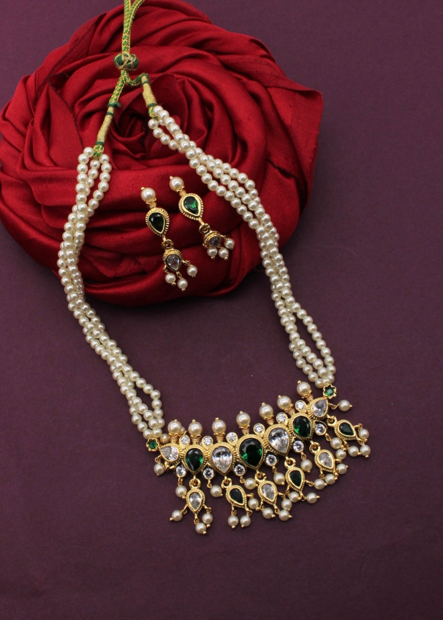 ETHEREAL MOTI TANMANI NECKLACE
