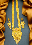 GLAMOROUS GOLD PLATED NECKLACE
