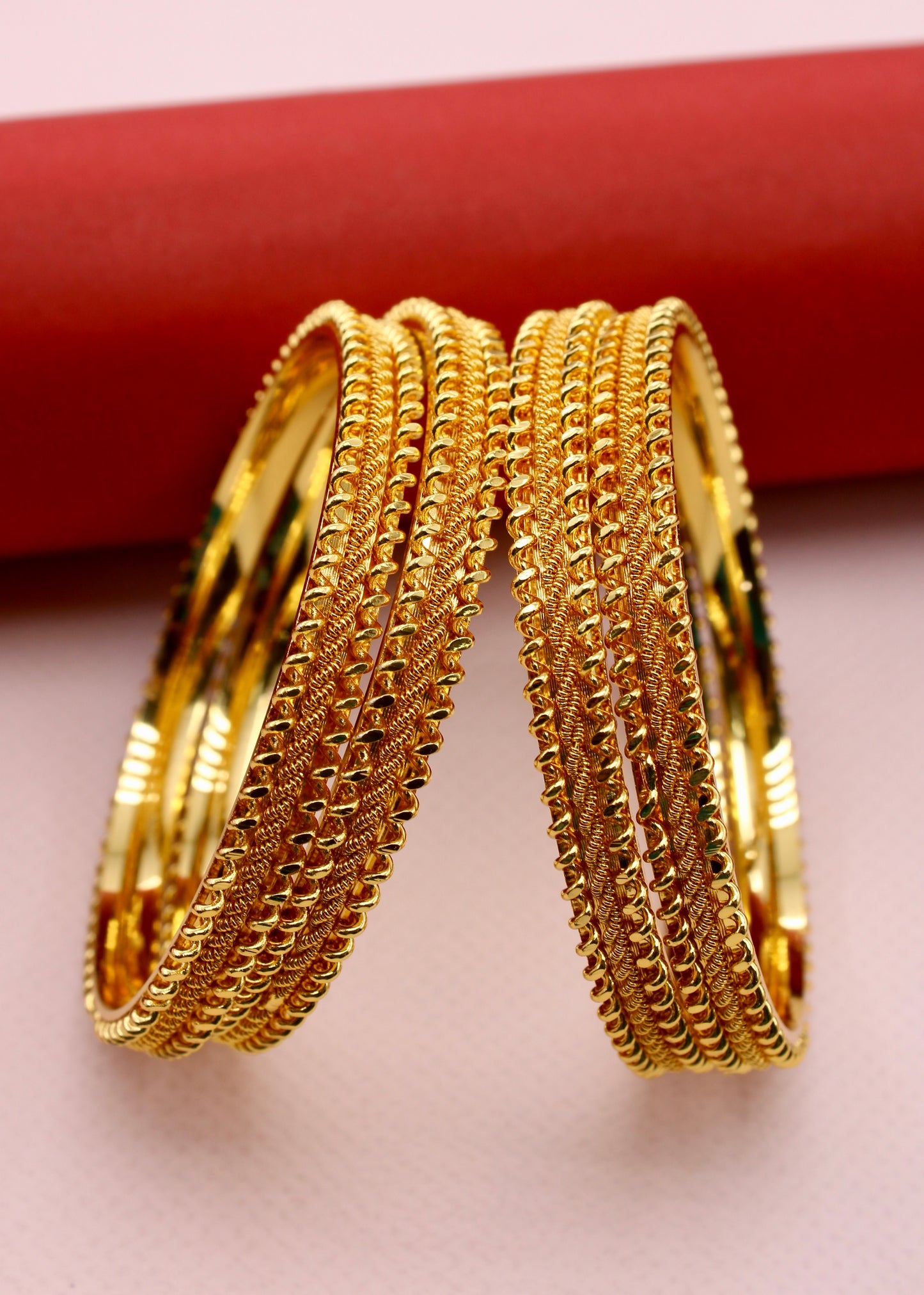 TEXTURED TRADITIONAL BANGLES