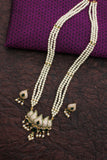 DESIGNER LOTUS MOTI NECKLACE