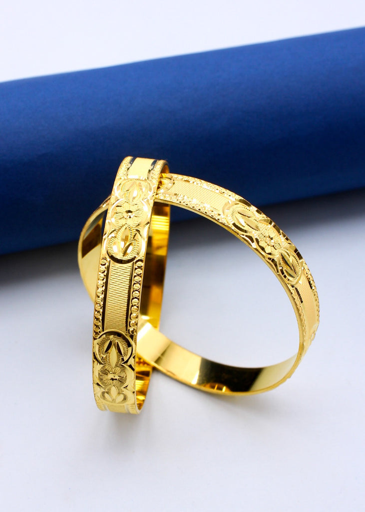 Designer Golden Bracelet for Wife - Pink | FashionCrab.com