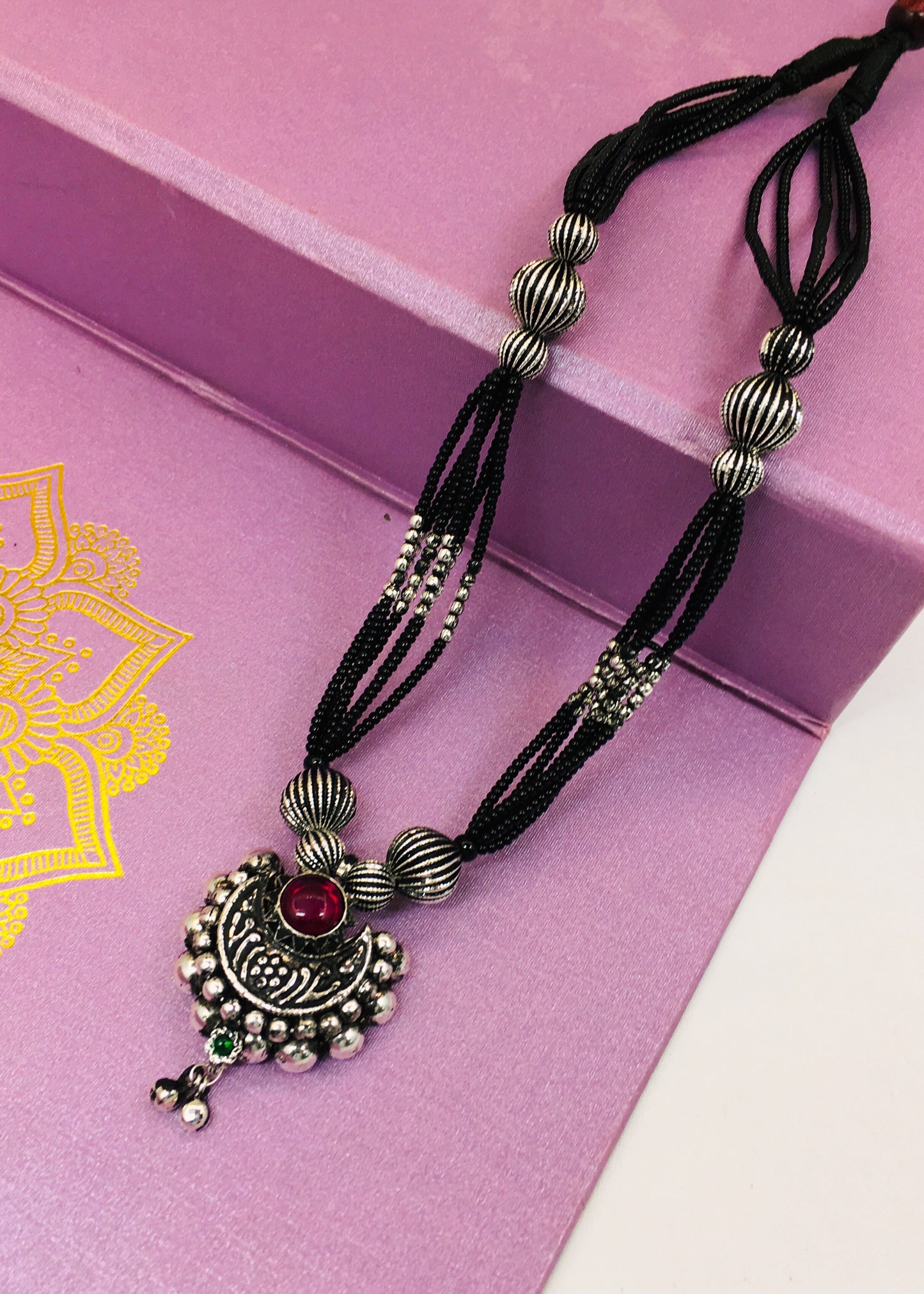 SIMPLE MOON DESIGN MANGALSUTRA