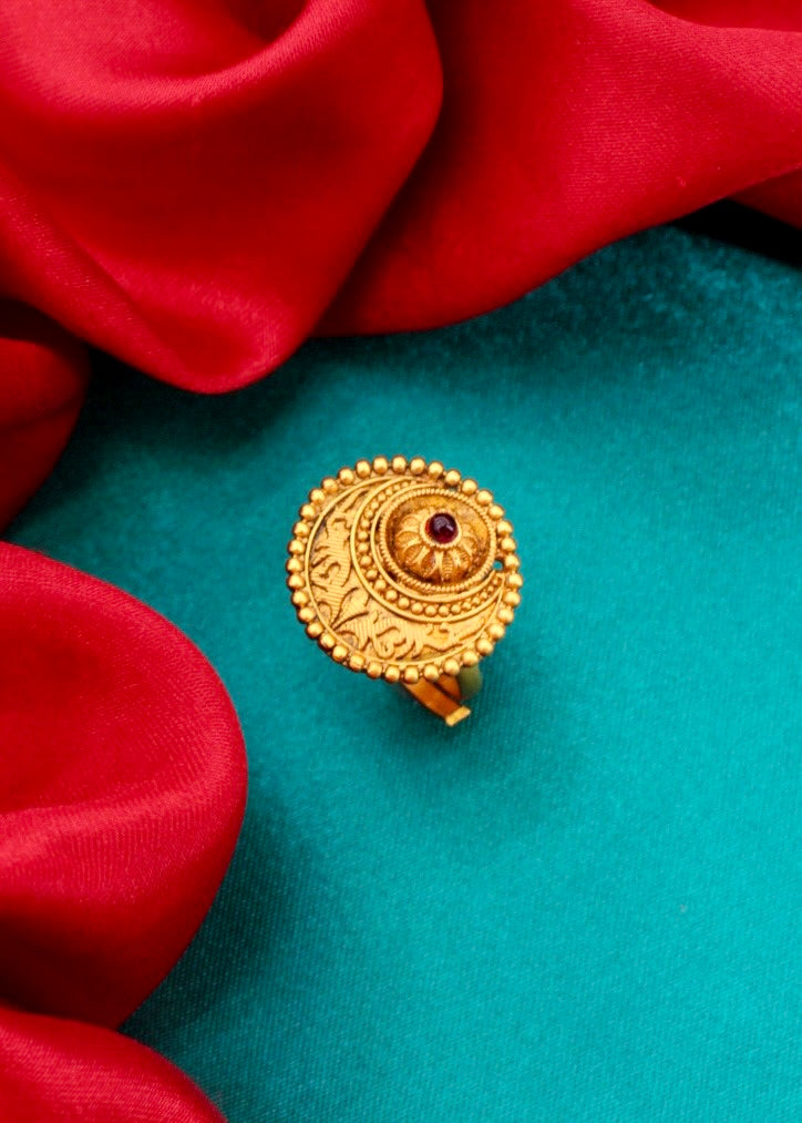 DELIGHTFUL PESHWAI FINGER RING – Sonchafa