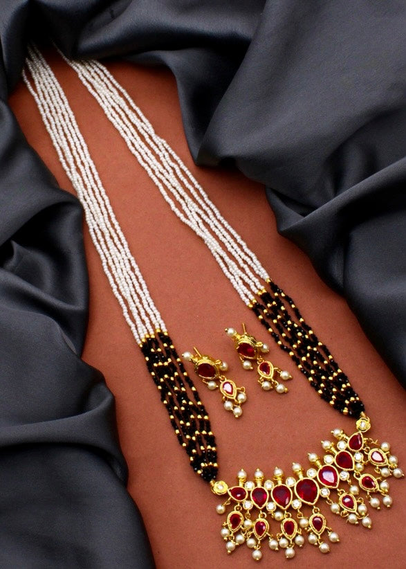 MULTI COLOUR TANMANI NECKLACE