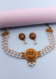 STRIKING PESHWAI CHOKER NECKLACE