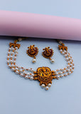 SPLENDID PESHWAI CHOKER NECKLACE