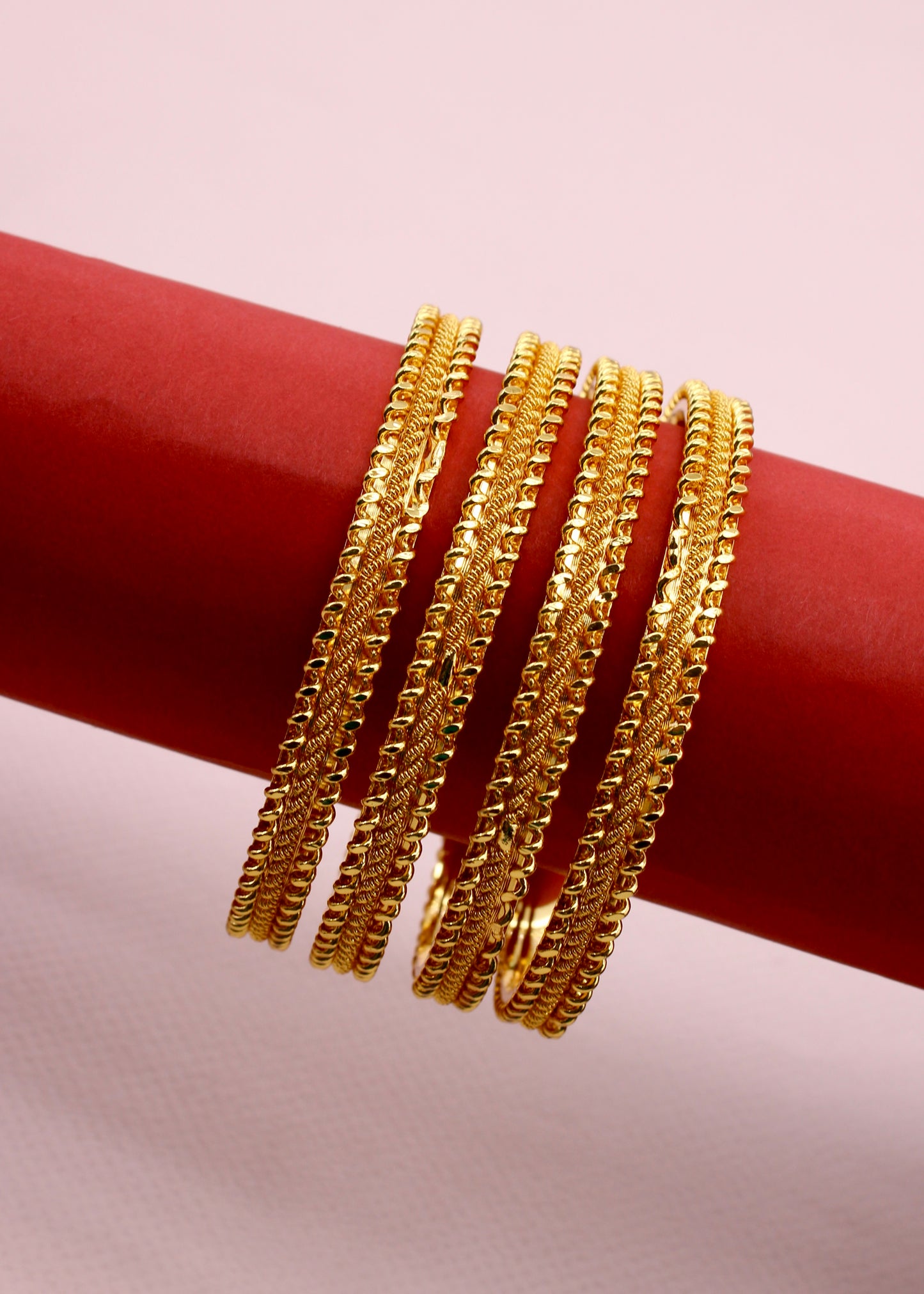 TEXTURED TRADITIONAL BANGLES