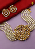 DESIGNER PEARL BEADS NECKLACE
