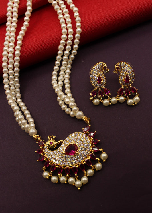 CLASSY PEACOCK NECKLACE