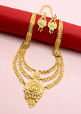 CAPTIVATING GOLD PLATED NECKLACE