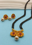 GRACEFUL FLORAL MANGALSUTRA