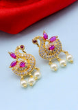 PEAFOWL DESIGNER EARRINGS