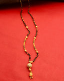 IMPRESSIVE GOLDEN BEADS MANGALSUTRA