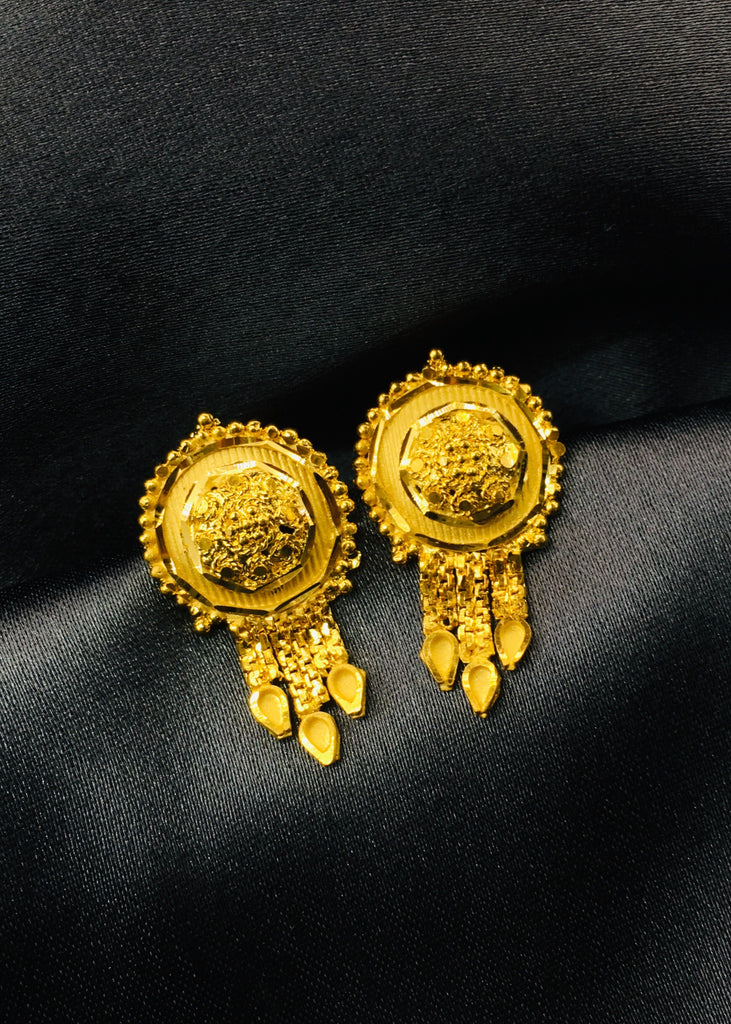 Buy Gold-Plated Earrings for Women by Designs & You Online | Ajio.com