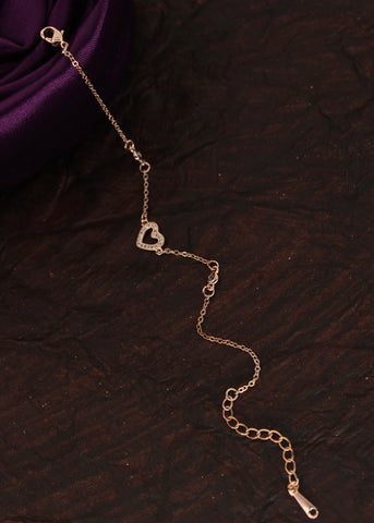 RAVISHING HEART DIA ANKLET