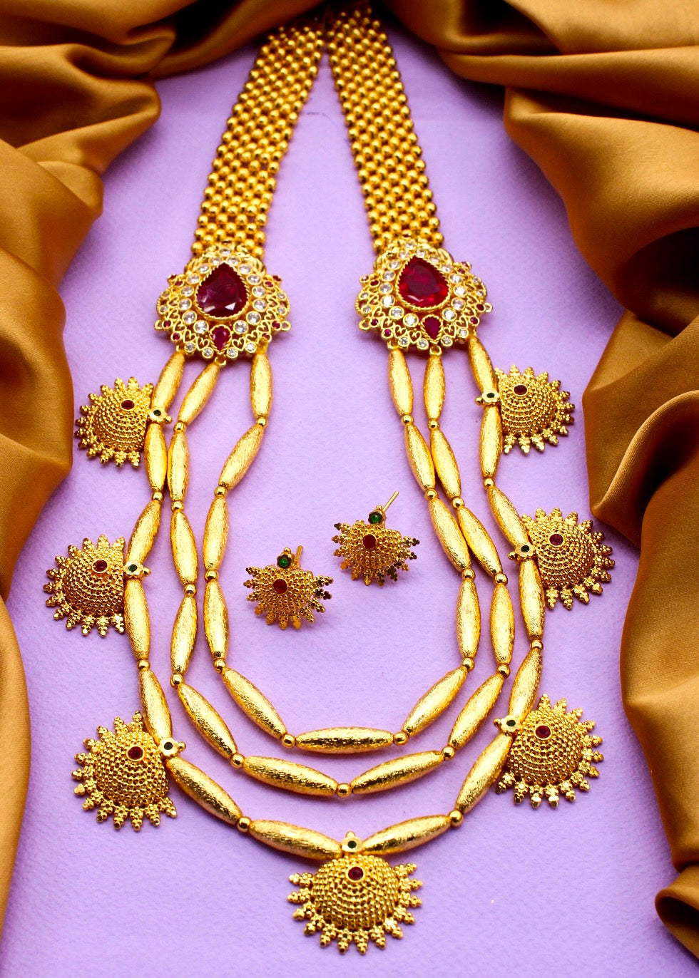 UNIQUE DESIGNER MALHAR NECKLACE