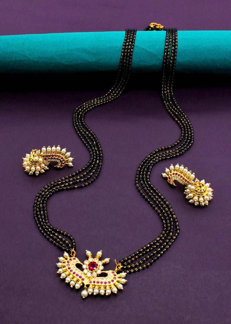 DAZZLING PEARL MANGALSUTRA