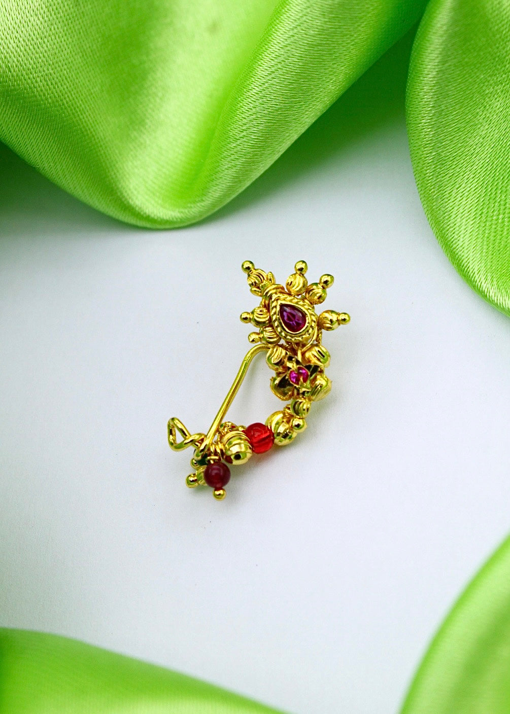 MAHARASHTRIAN GOLDEN NATH – Sonchafa - Main Image