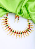 DROPLET DESIGNER MOTI NECKLACE