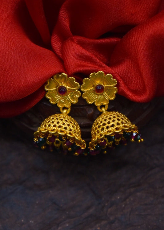 FLORET DESIGNER JHUMKI