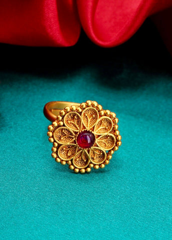 GRACEFUL FLORET RING