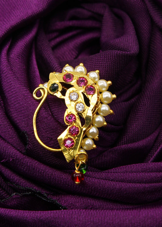 PEACOCK DESIGNER NATH