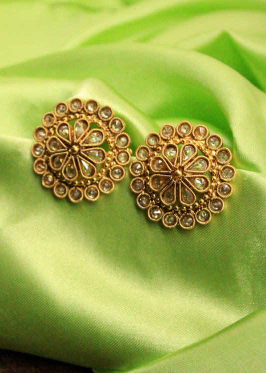 RADIANT FLORAL TRADITIONAL EARRINGS