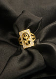 TRISHUL DESIGNER GOLDEN RING