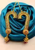 GOLDEN BEADS ANTIQUE EAR-CUFFS