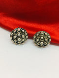 OXIDISED BEADS STUDS