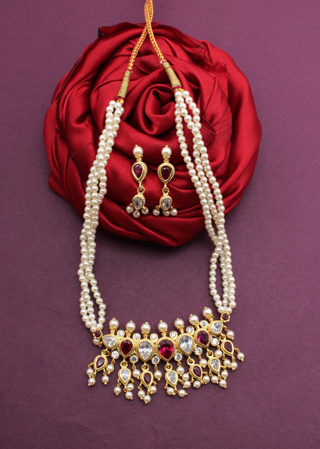 ETHEREAL MOTI TANMANI NECKLACE