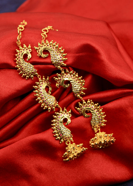 TRADITIONAL PEACOCK KANCHAIN