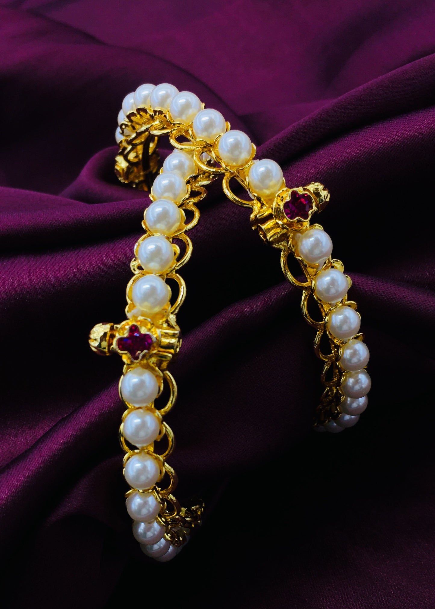PEARL BEADS BANGLES