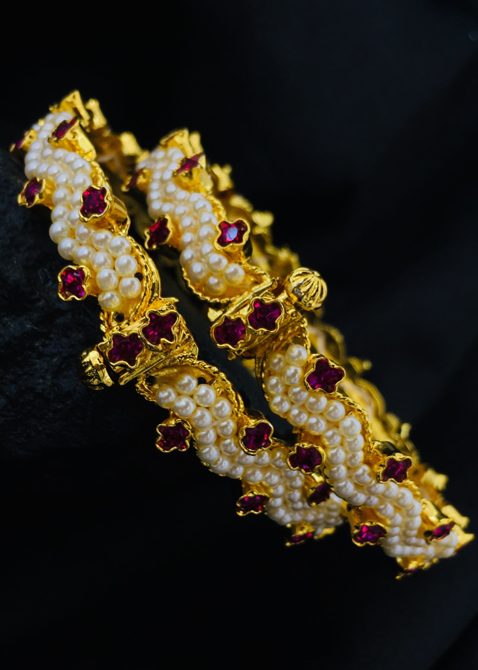 Bangle Design Using Moti Moti Bangles | Designer Moti Bangles | buy Moti Bangles Online | Sonchafa